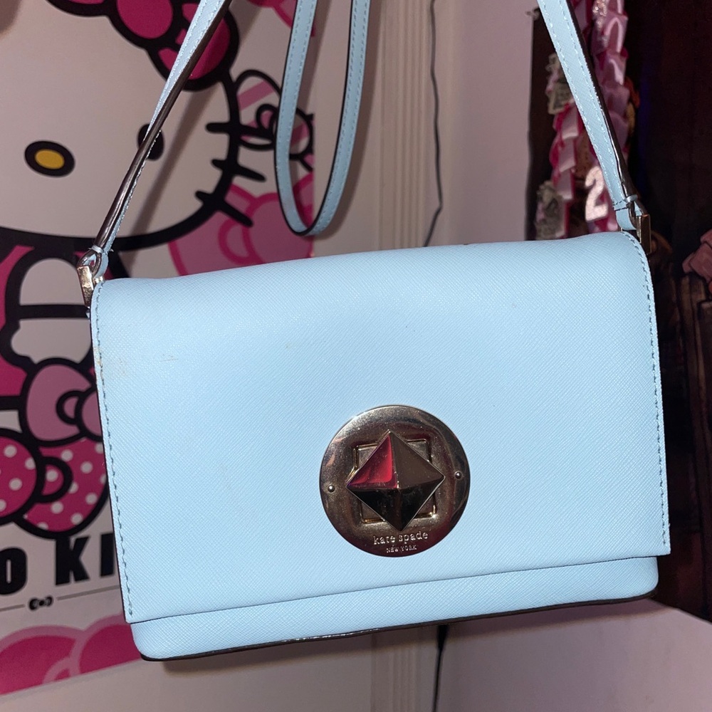 Kate Spade Light Blue Crossbody Bag